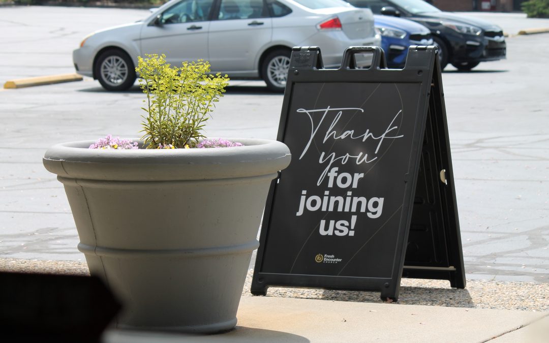 FEC A-Frame Signage